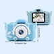 thumbnail image 3 of Cámara HD para niños y niñas, ideal para fotos y vídeos, cámaras dobles delantera y trasera, ideal para cumpleaños, festivales, regalos de crecimiento, cámaras de gel de sílice para niños., 3 of 8