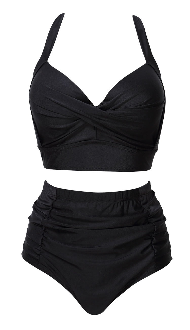 high waisted bikini walmart