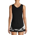 thumbnail image 3 of No Boundaries Juniors Double V-Neck Tank Top, 3 of 6