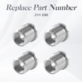 thumbnail image 5 of 4x Spark Plug Port Insert Installer Tools m14 x 1.25 Fit for Ford Triton Motor 4.6L 5.4L 6.8L V-10 Two Valve Engines 1996-2003 Replace#: 389100 389-100, 5 of 6
