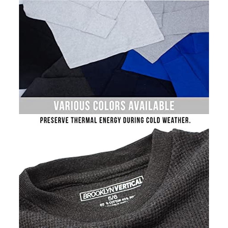 Brooklyn Vertical Boy's 2-Pack Thermal Base Layer Sets photo 4