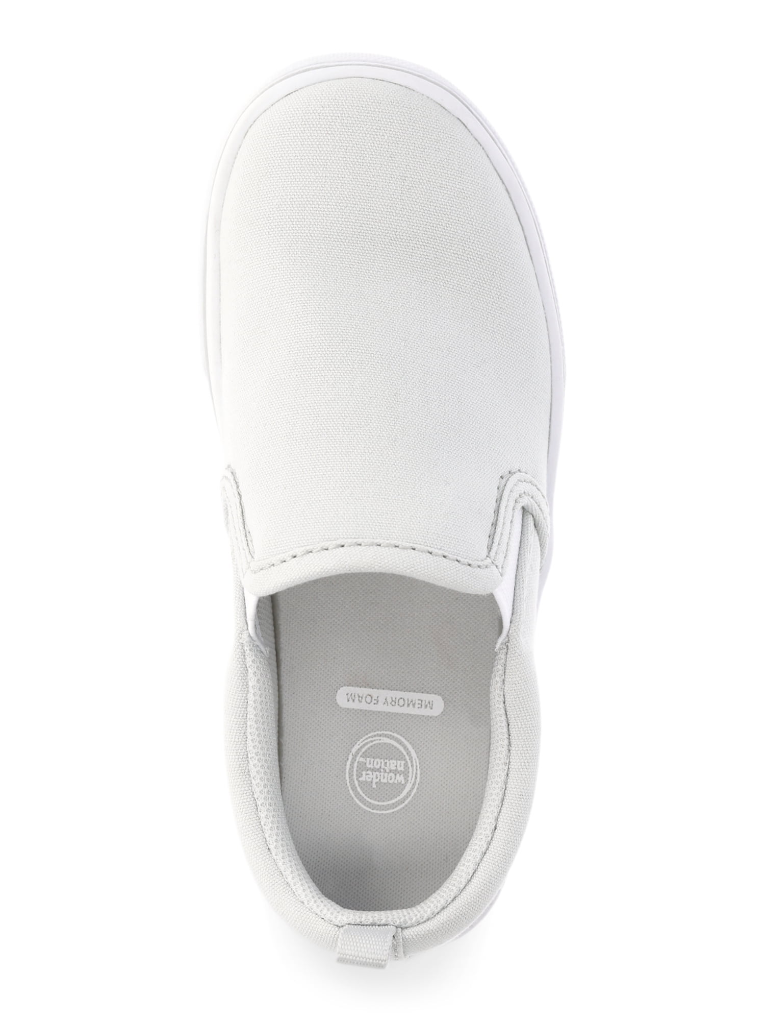 Wonder Nation Baby, Toddler, and Boys Casual Slip-On Sneakers