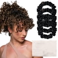 thumbnail image 3 of Midi Curly Hair Silk Scrunchies for Women, 3 of 6