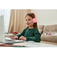 thumbnail image 2 of Altec Lansing Kid Safe Wired Over Ear Headphones Pink, Age 3-5, 3.5mm Aux Input, With Mic, Foldable MZX4300-BPNK, 2 of 6