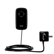 Gomadic Intelligent Compact AC Home Wall Charger suitable for the Verizon Fivespot 3G Mobile Hotspot - High output power with a convenient, foldable p