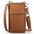 thumbnail image 1 of Cartera bandolera de piel para teléfono BULL GUARD, antirrobo, RFID, 1 of 9