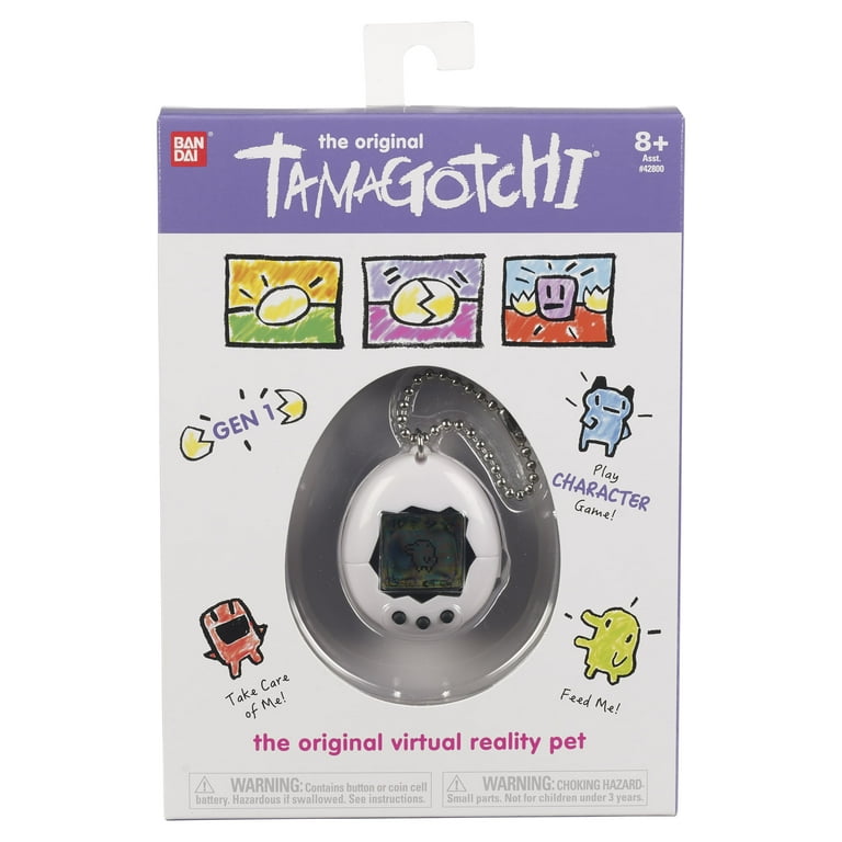 Original Tamagotchi - White with Black - Walmart.com