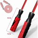 thumbnail image 3 of Jump Rope Cotton Adjustable Skipping Weighted jumprope for WomenAdult and Children Athletic Fitness Exercise Jumping Rope (Pink), 3 of 4