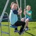 Sportspower Super Lights Metal Swing Set with LED Swing Seats, 2 Person