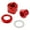 Red, variant on Mosiee Bike Crank Arm Cap And Removal Tool for Sram for Dub Bb30 Bottom Bracket Use Red