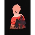 thumbnail image 2 of Women's Casual Graphic Tee - Fun Street Style Youth Print, Round Neck Short Sleeve, Comfortable Polyester Blend, Machine Washable Summer Top, 2 of 8