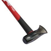 Hyper Tough 8 lb Splitting Burst Axe Maul with Double Injection Fiberglass Handle and High Quality Steel Head
