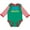 Green and Red, variant on Inktastic Scuba Diver in Training Boys or Girls Long Sleeve Baby Bodysuit