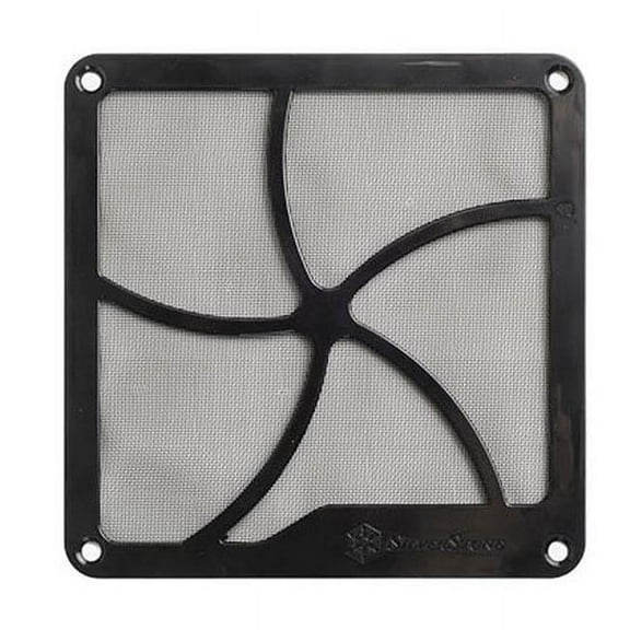 SilverStone FF122B - System fan filter - black - for SilverStone AP121