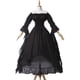 thumbnail image 3 of Vestido medieval de encaje con mangas acampanadas, estilo retro gótico, para baile, actuación en el escenario, de princesa, novedad de 2024, 3 of 5