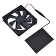 thumbnail image 2 of Solar Exhaust Fan Kit, Professional Solar Panel Fan Kit Small 3W  For Sheds, 2 of 8