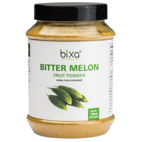 Bitter Melon Powder - 1 Pound / 16 Oz (Momordica Charantia/Karela Fruit Powder) | Ayurvedic herb for Blood Sugar Control & Improves Liver Function | Herbal Supplement for Skin and Stomach