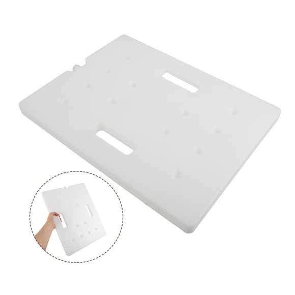 ETHZZLE Reusable Ice Cooling Packs Large Capacity White Portable Freezer Bricks for Home Air Cooler Fans
