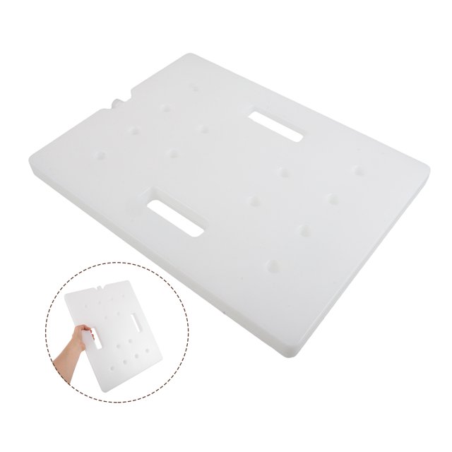 ETHZZLE Reusable Ice Cooling Packs Large Capacity White Portable Freezer Bricks for Home Air Cooler Fans