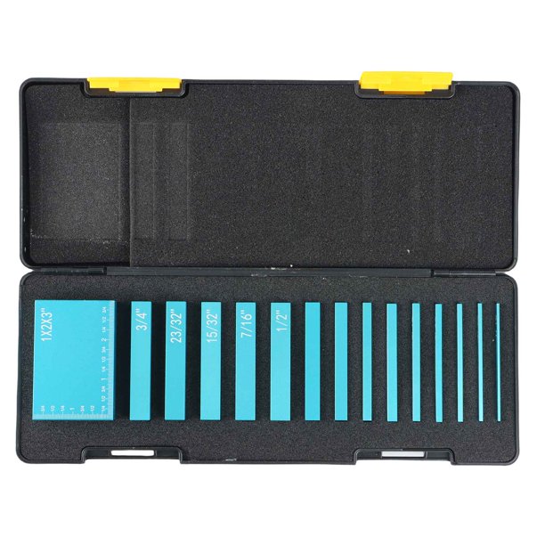 Setup Blocks Height Gauge Set,Precision Aluminum Setup Bar for Router