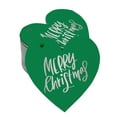 thumbnail image 1 of Inkdotpot Étiquette en Papier d'Aluminium Argenté Joyeux Noël 50 Pcs, 1 of 6