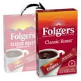 Folgers Classic Roast Instant Coffee, Single Serve Packets