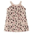 thumbnail image 5 of Hrsba Kids Summer Dress,Casual Sleeveless Dress for Girls,Toddler Kids Girls Cute Leopard Sleeveless Camisole Dress A Line Suspenders Wrinkle Dress, 5 of 5