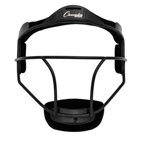 Champion Sports Softball Fielders Face Mask Adult, Black by Champion Sports
