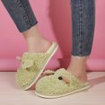 thumbnail image 2 of Vedolay Women's Shoe House Slippers for Women Warm Cute Slippers for Indoor Green,39, 2 of 5