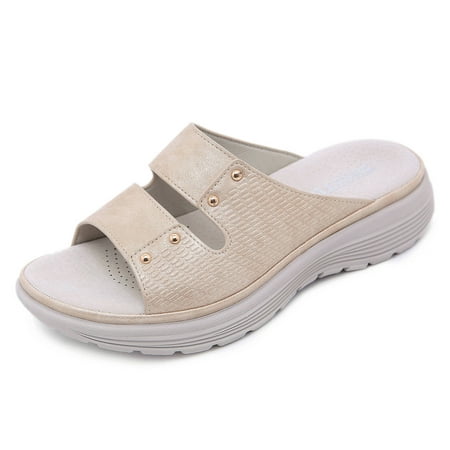 

Sandals Women Dressy Summer Wedge Sandals for Womens Comfortable Platform Shoes A10