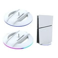 thumbnail image 2 of Vertical Stand Base for P5 Slim Disc Edition/Optical Drive Version Anti-Slip Tabletop Holder Mount Console Accessories, 2 of 8