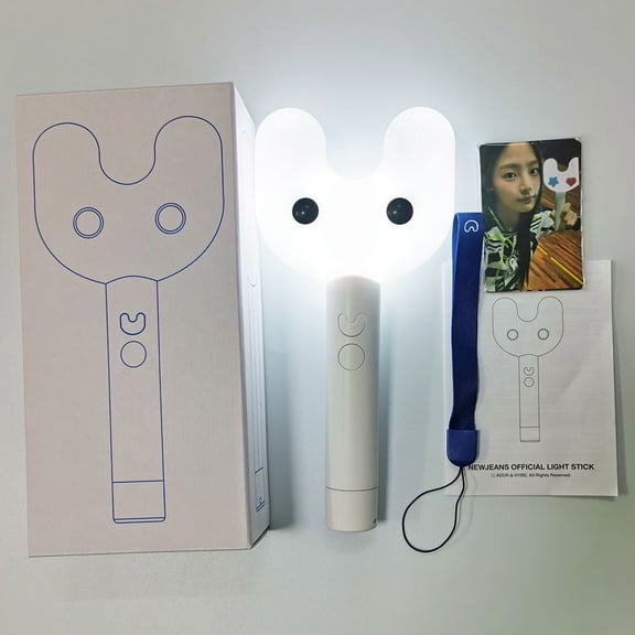 Miuhuy Newjeans Concert Lightstick with Photocard and Dust Bag