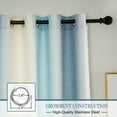 thumbnail image 5 of Pleasant Boulevard Classic Collection Faux Linen Blackout Grommet Curtains, 52" x 95", 2 Panels, 5 of 14