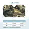 thumbnail image 3 of Bingfone Epic Dragon Skull Scene Car Windshield Sunshade,Sun Foldable Sun Shield Sun Visor for Car - Small, 3 of 8