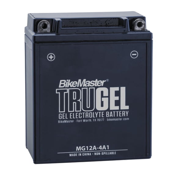 BikeMaster TruGel Battery MG12A-4A1 for Honda CB360/G 1974