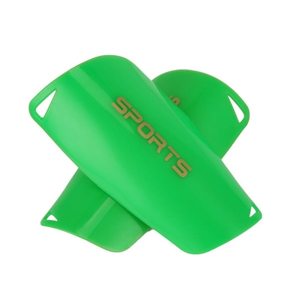 Pebbuoy 1 Pair Mini Soccer Shin Guards Anti-Slip Kids Teens Adults Soccer Players Miniature Shin Pads Protectors Football Games Protective Equipment