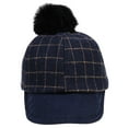 thumbnail image 2 of Niño Del Algodón Del Bebé Del Niño Niño Pequeño Chica De Invierno Cálido Sombrero De Béisbol De Color Azul Marino SM SunniMix Sombrero de béisbol de los niños, 2 of 8