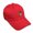 Red, variant on Soft Baseball Hat Embroidered Dad Hat Cute Monkey Face Embroidery Men & Ladies Baseball Cap Cotton Red Design Only