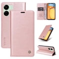 thumbnail image 3 of Funda para Xiaomi POCO C65 Estuche de Cuero PU Tipo Cartera con Ranuras para Tarjetas y Cierre Magnético, 3 of 5