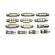 thumbnail image 4 of Kenally 13pcs DC12V 6000K Kit de bombillas de luz LED de coche blanco para 6 MK6 2010-2015 M Bombillas para automóviles Kenally CZ8056-00B, 4 of 6