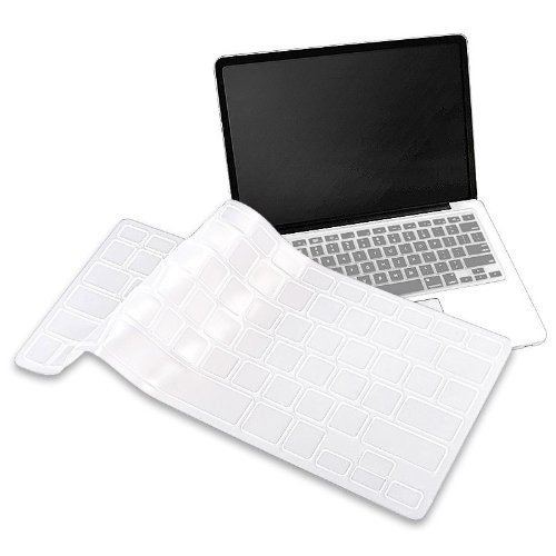 Mosiso - Keyboard Cover Silicone Skin (Macbook Pro 13" 15", Black)