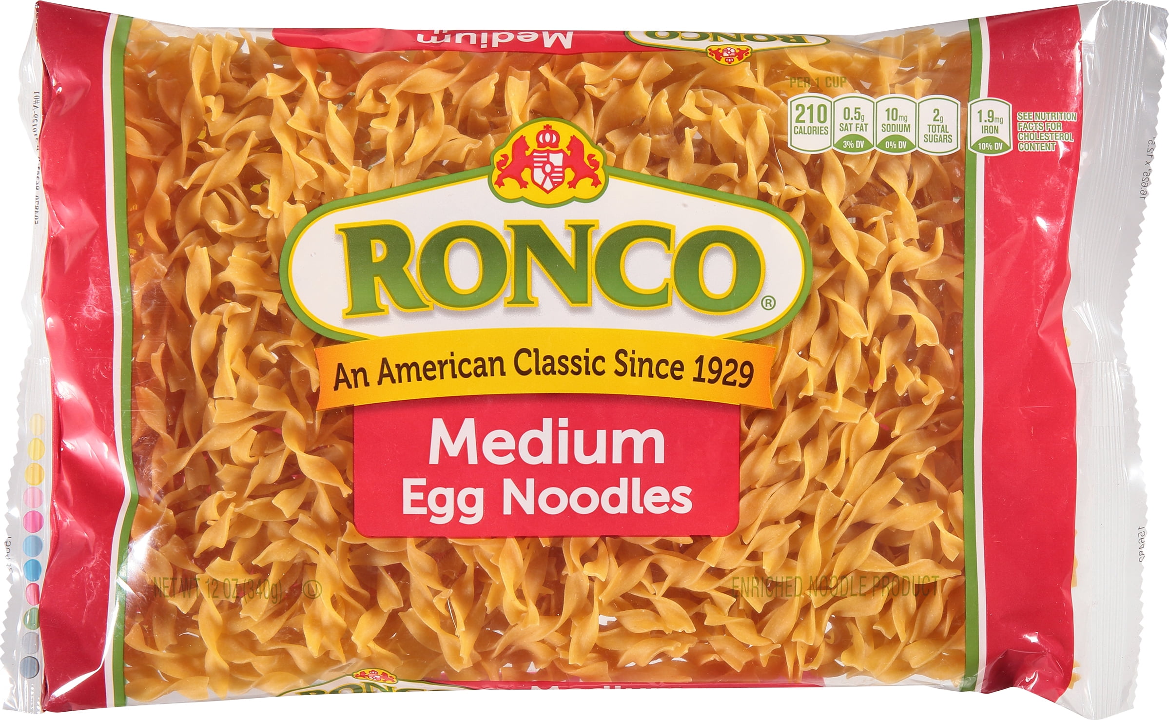 (3 pack) Ronco 12 oz Medium Egg Noodle