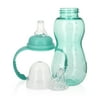 Nuby Bottle-to-Soft Spout Sippy Cup Non-Drip Standard Neck Baby Bottle, 10 fl oz