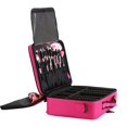 thumbnail image 3 of Bolsa de almacenamiento profesional para cosméticos, gran capacidad, multifuncional, portátil, con patrón de estuche para cosméticos, kit de almacenamiento de maquillaje coreano, 3 of 5
