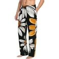 thumbnail image 6 of Saiise Yellow White Daisy Pattern Print Mens Pajama Pants for Men,Mens Lounge Pants,Funny Gifts for Men,Men's Pajama Bottoms-Small, 6 of 6