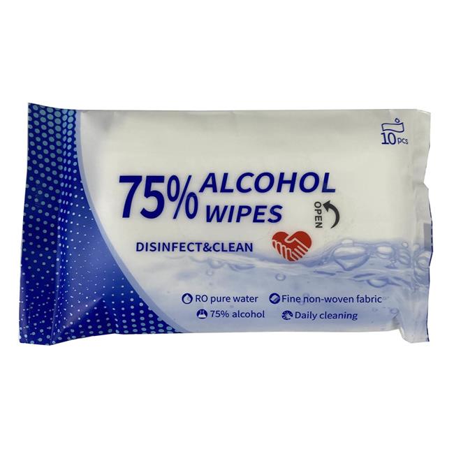 DDI 2353154 75 Percent Alcohol Wipes 10 Count Case of 200