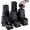 1,3,4,5,6,7,8,9,10,11,12 Inch, variant on Adjustable Bed Risers Elevation in Heights 3,4,5,6,7,8,9 to 10 Inch Heavy Duty Furniture Risers for Couch Desk Chair and Sofa Bed Lifts Risers Set of 4 (16 pcs Black)