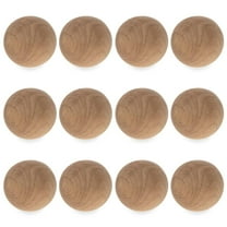 12 Unfinished Unpainted Wooden Balls for Craft DIY 1.5 Inches