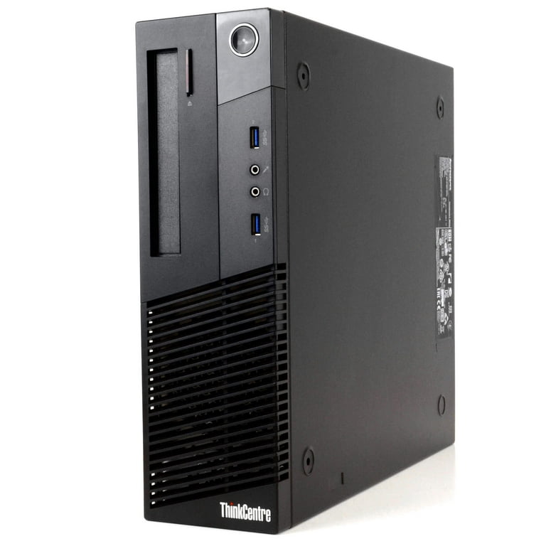 Restored Lenovo ThinkCentre M710s Desktop Computer PC, 3.70 GHz Intel Core i3-6100 6th Gen, 8GB RAM, 500GB HDD, 22 Restored Lenovo ThinkCentre M710s Desktop Computer PC, 3.70 GHz Intel Core i3-6100 6th Gen, 8GB RAM, 500GB HDD, 22