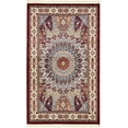 thumbnail image 2 of Rugs.com Rabia Collection Rug – 3' x 5' Burgundy Low Rug Perfect For Entryways, Kitchens, Breakfast Nooks, Accent Pieces, 2 of 9